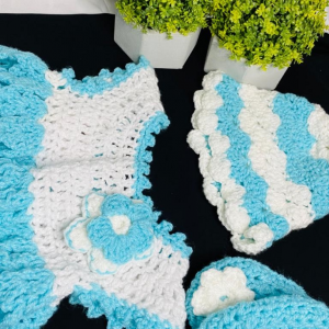 Crochet Dress sets for New borns & Toddlers