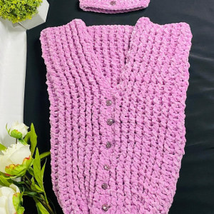 Crochet Cocoon dress for New borns